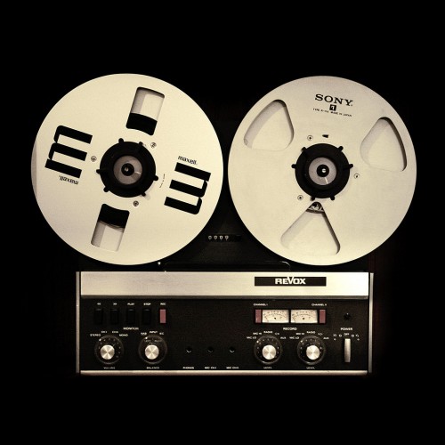 Revox open-reel tape recorder by Jens Karlsson Ipad wallpaper